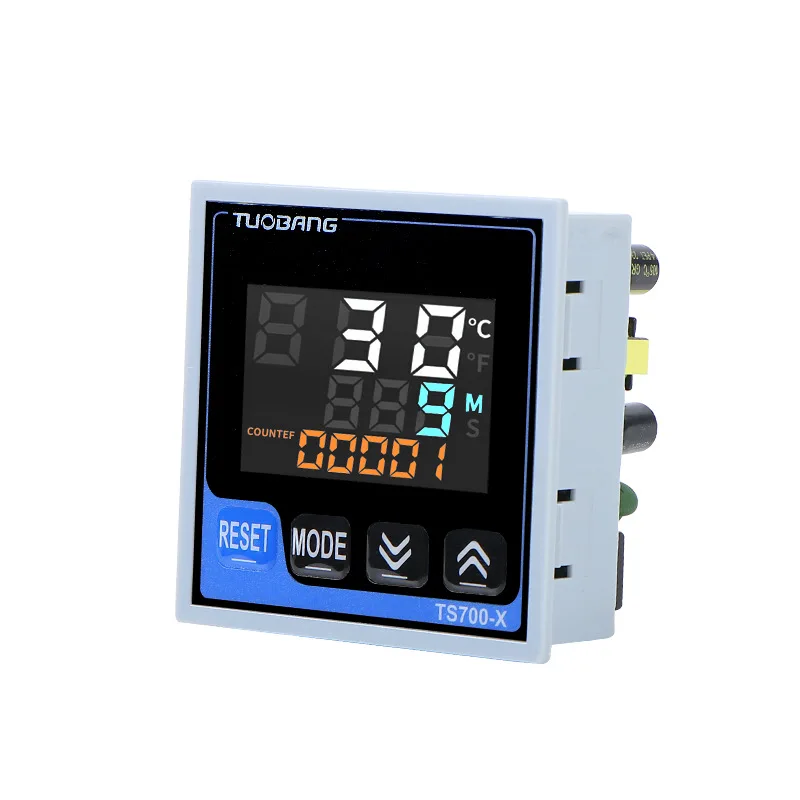 LCD Screen Thermostat Hot Stamping Machine Hot Stamping Machine Time Counting Multifunctional Temperature Control Instrument