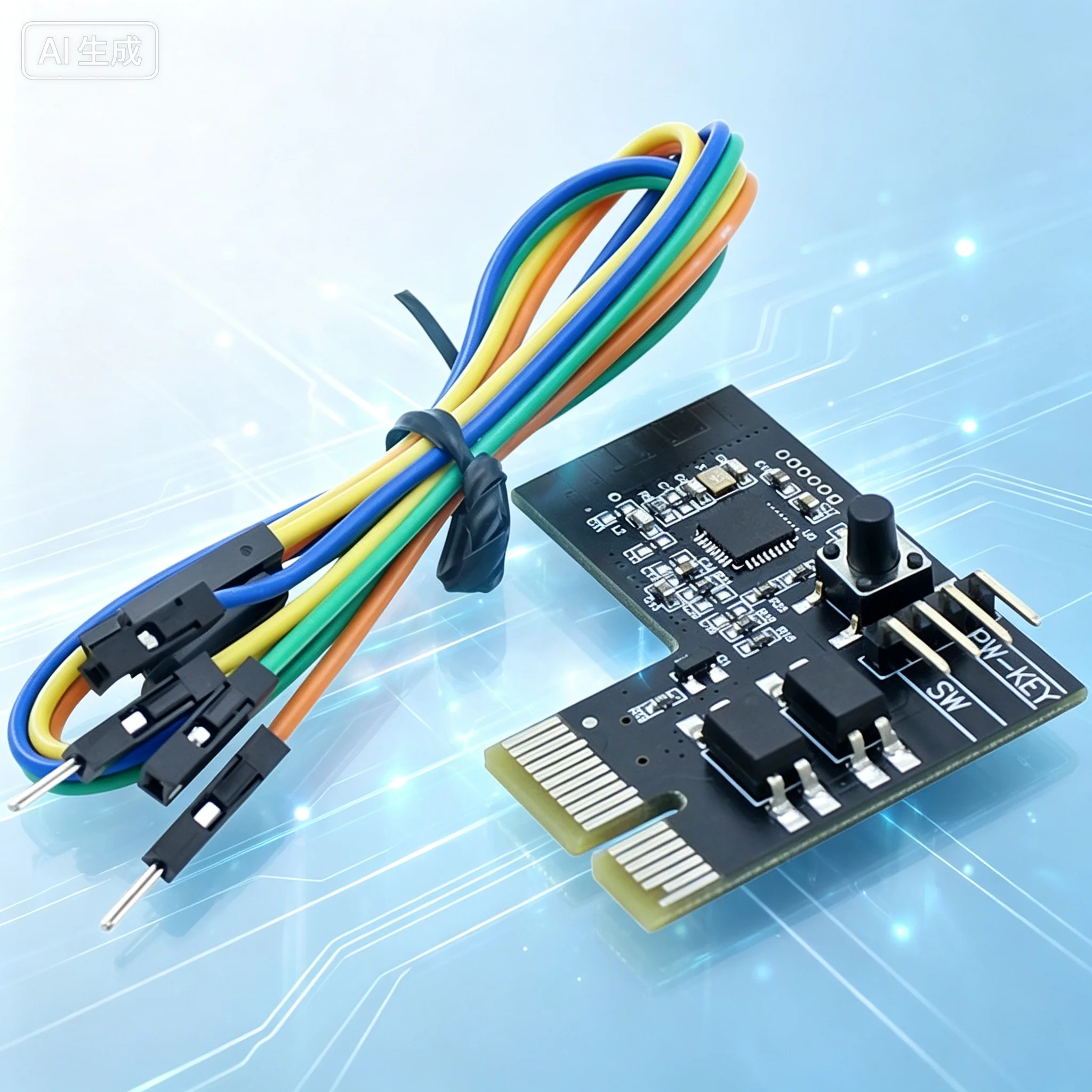 Remote Control Module for PC Power On Off Reboot Timing DIY