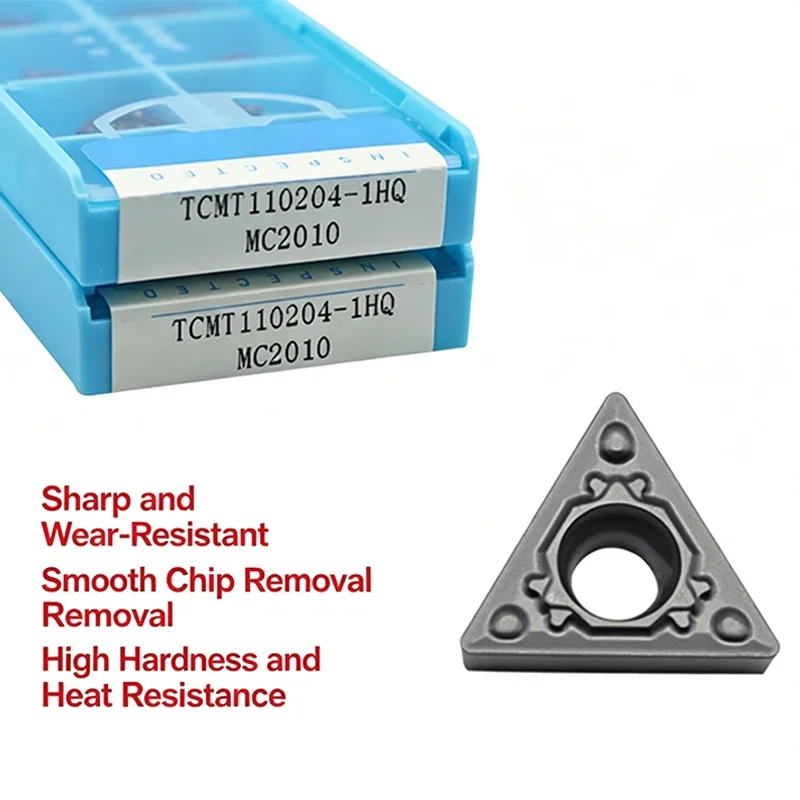 CNC Ceramic Inserts TCMT090204 TCMT110204 TCMT16T304 Finishing Grooving External Turning Inserts For Steel Machining