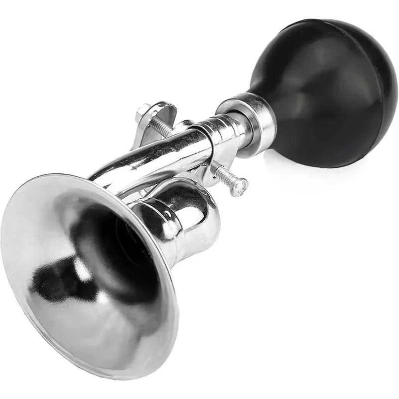 AliExpress NONE Bugle Horn, Retro Clown Horn, Kids Bike Horn, Classic Vintage Metal Twist Loudspeaker Siren Hooter Snail Air Horn for Vehicles