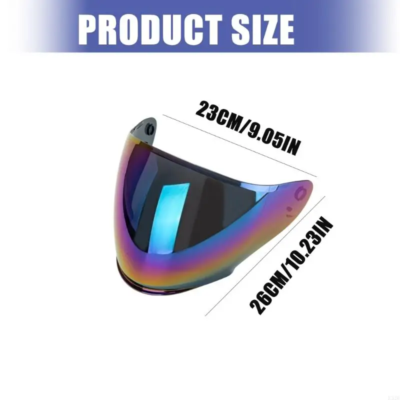 2025 أقنعة جديدة لخوذات الدراجات النارية AIS 716 عدسة حماية من الشمس للوجه #6