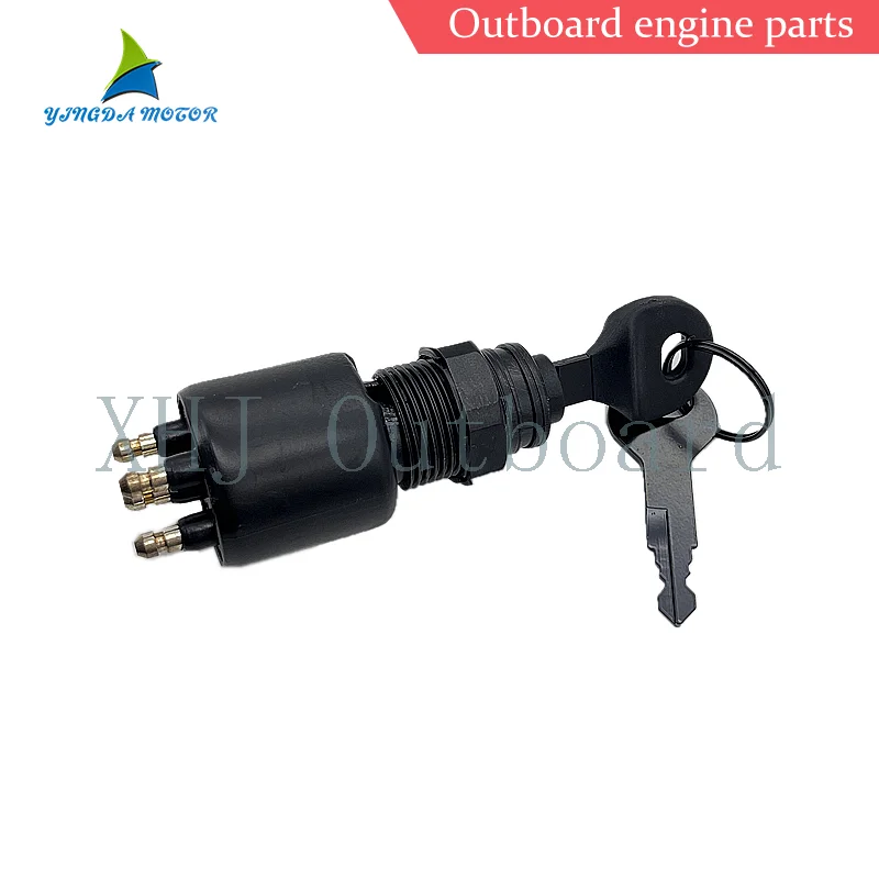 Ignition Switch & Key 175974 5005801 Assembly With Lanyard For OMC Johnson Evinrude 40-200HP Boat Accessories