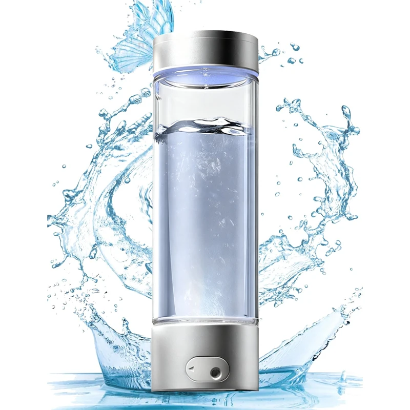 3/6 دقيقة الهيدروجين إنتاج زجاجة ماء المحمولة الهيدروجين زجاجة ماء مولد 2000ppb زجاجة ماء الهيدروجين مع الاستنشاق #1