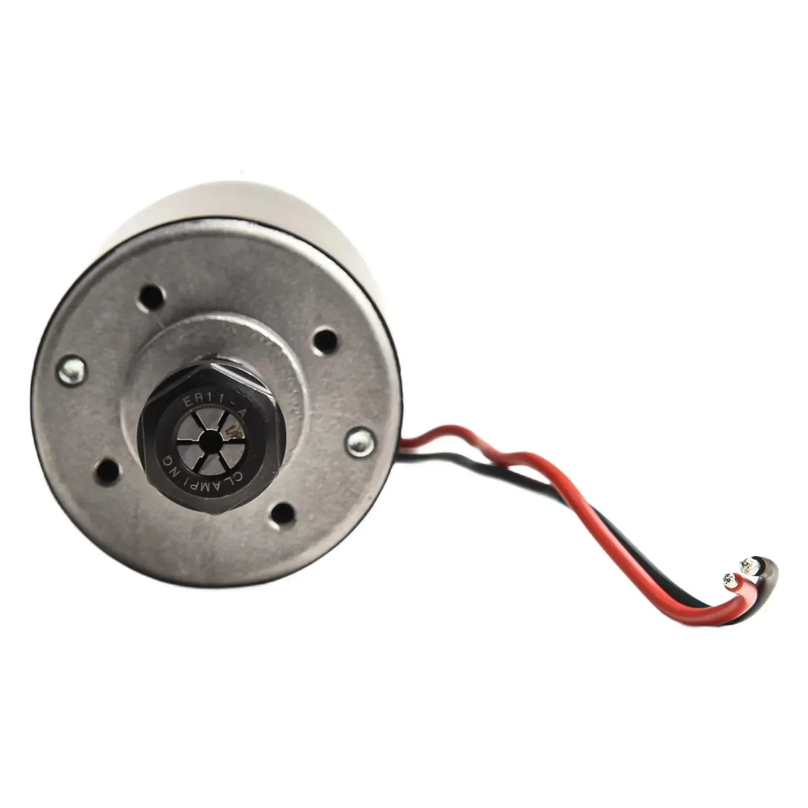 8mm Gravity Gauge Motor CNC DC Rotating Motor Collet ER16 Color Black No-load Speed 12000RMP Spindle Radial Runout 0.01-0.03mm