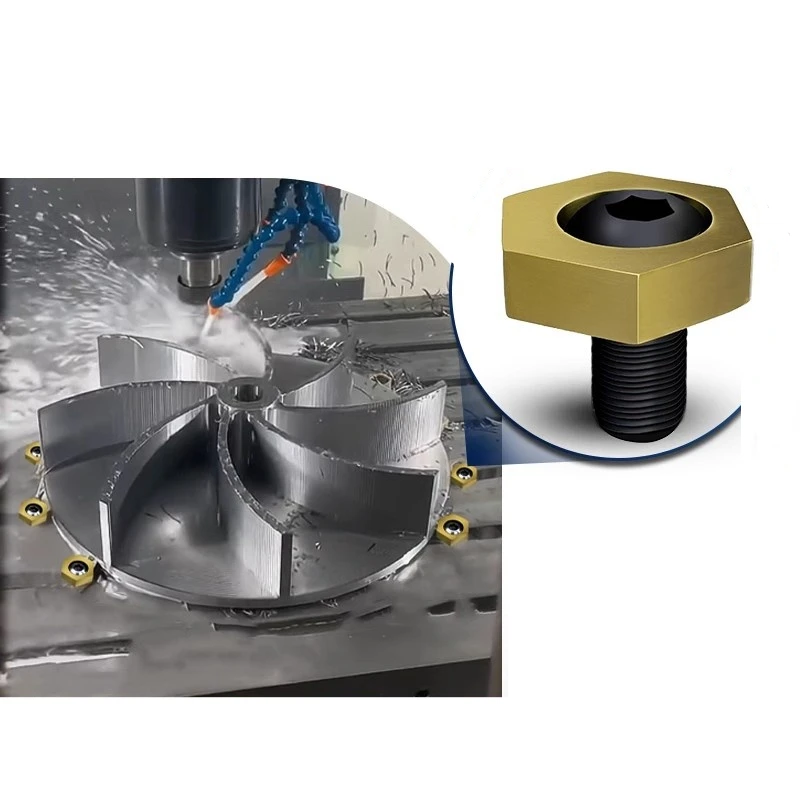 Precision CNC OK Vise Hexagonal Eccentric Fixture Clamps Stainless Steel Anchor Clamping with Nut for Workholding Thread M4-M16 - Image 3
