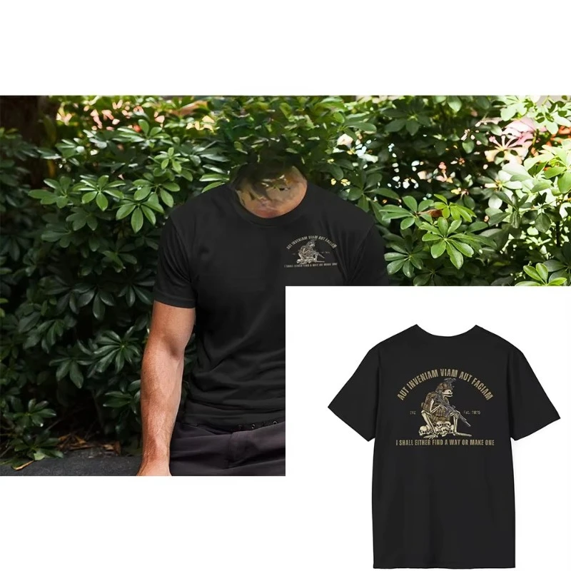 قمصان قطنية مطبوعة بأكمام قصيرة لعام 2025 للرجال والنساء، قمصان غير رسمية للصيف والخريف والشتاء