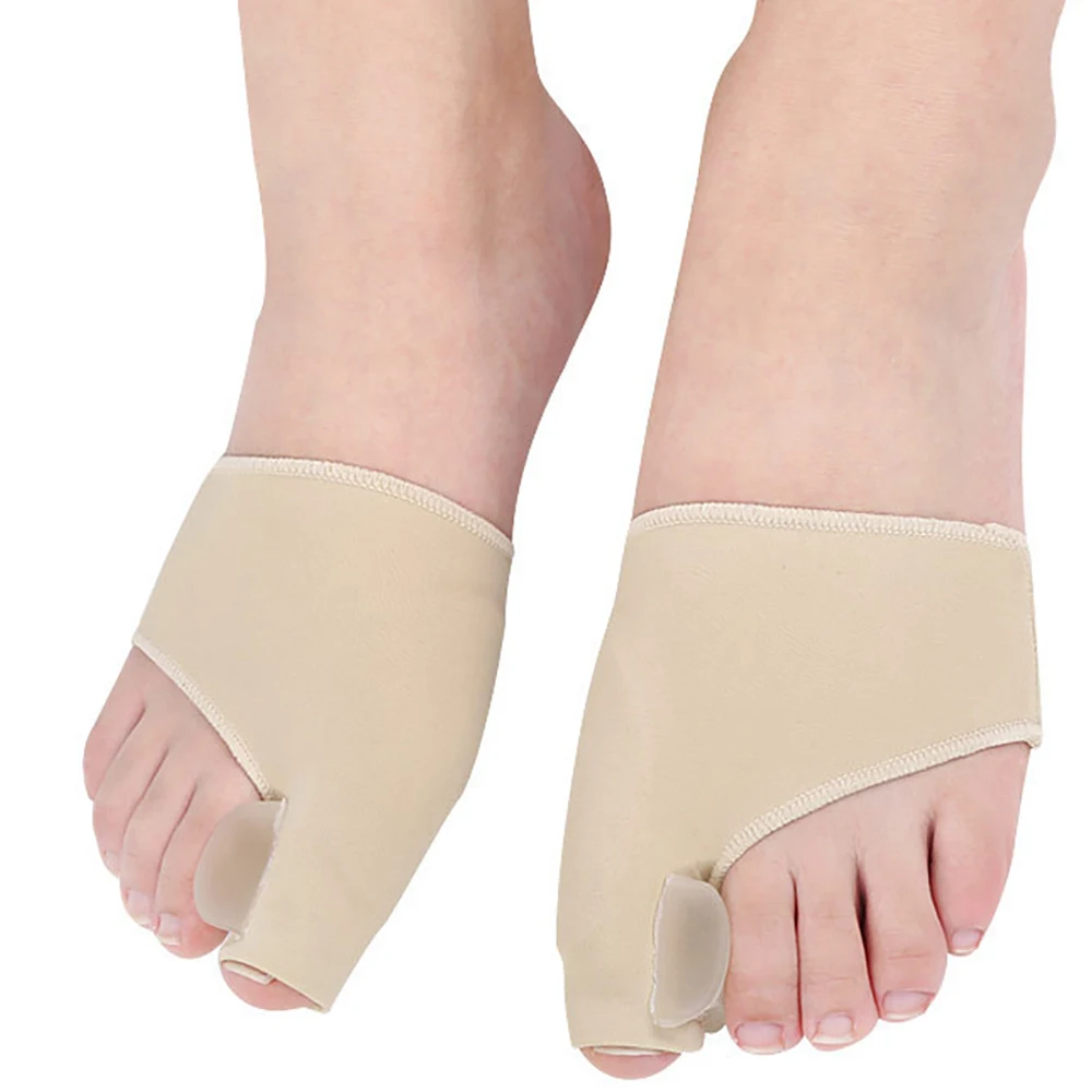 2pcs Big Bone Toe Bunion Splint Straightener Corrector Foot Pedicure Sock For Hallux Valgus Feet Care Protector Foot Care Tools