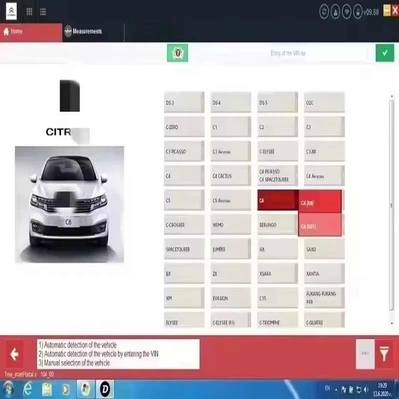 2025 New Full Update Diagbox V9.96 V9.91 V9.68 V8.55 Lexia3 PP2000 Diagnostic Tool for Citroen Peugeot up to 2022
