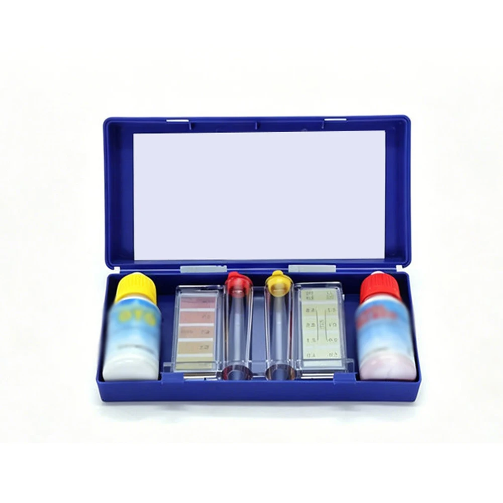 For Summer Swimming Season Pool Water Test Kit Fast Accurate Results Light Protected Bottle For Residential Pools