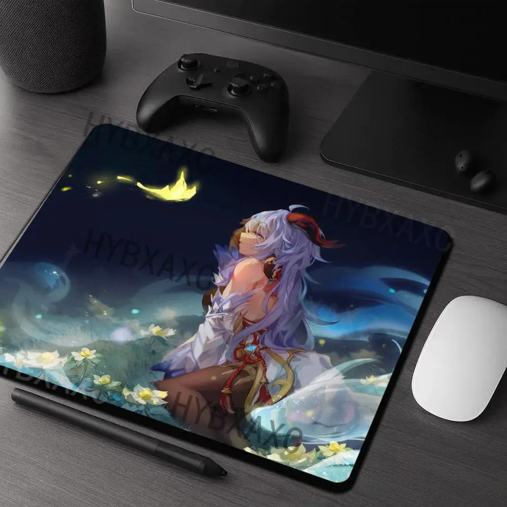 

HYBXAXC Small Gaming Mouse Pad Neon City Night Fantasy Non Slip Mat Desktop Computer Keyboard Wireless Boy Girl Gift for CS DOTA