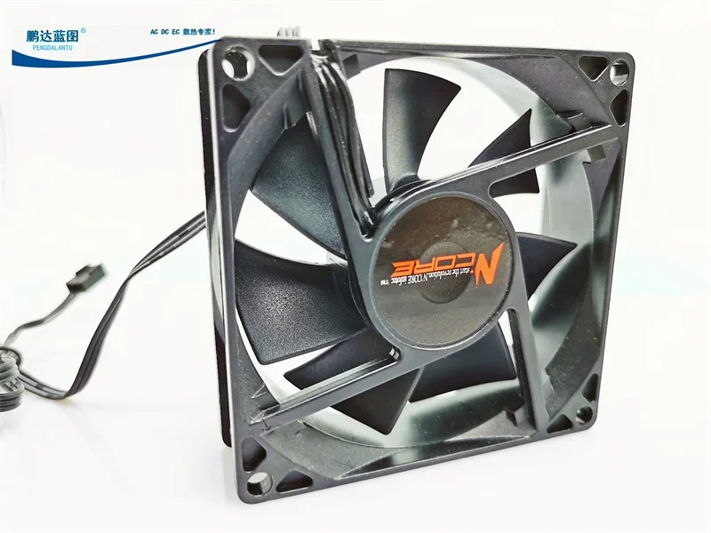 Silent 8025 DC brushless 12V 0.09A computer chassis 8CM three wire 80 * 80 * 25MM heat dissipation fan