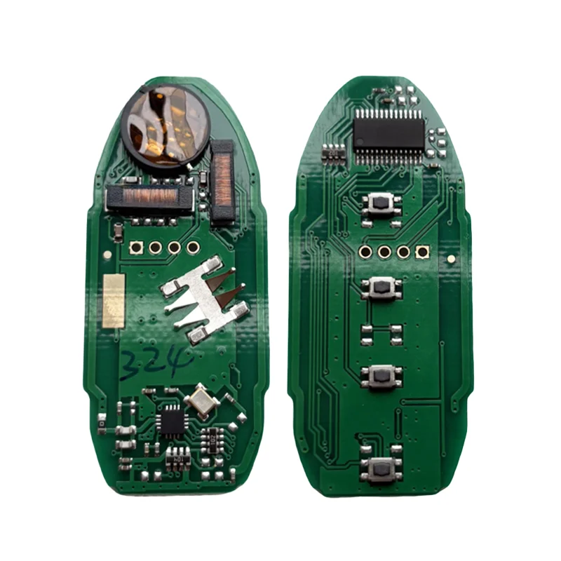 S180144324 Hitag AES 4Aチップ 433MHz 4BT 日産 マキシマ アルティマ ティアナ 2016 2017 2018 スマートリモートカーキーフォブ KR5S180144014