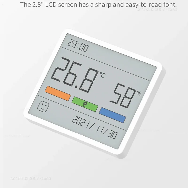Imagem -05 - Xiaomi Duka-mini Termômetro Digital Elétrico Higrômetro Interno Sensor de Clima Multifuncional Montado na Parede Vertical Doméstico