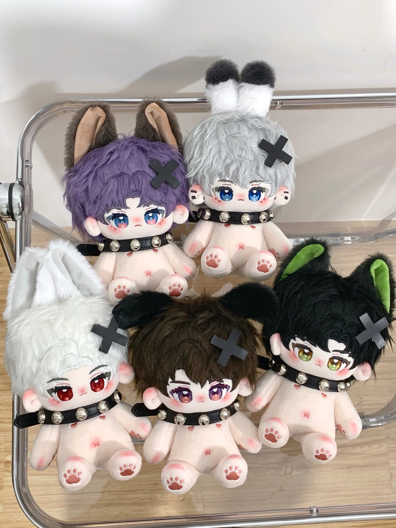 在庫あり ラブアンドディープスペース ファンメイド オリジナル 20cm コットン人形 ラファエル シルス ゼイン カレブ 可愛いアニメ オトメゲーム ギフト