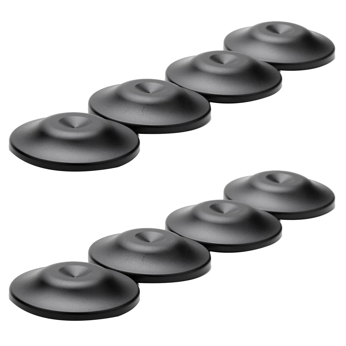 【Flash-Deal!】8PCS Amplifier Speaker Feet Spikes Pads Replacement Speakers Amplifier Recorder Feet Pad Black