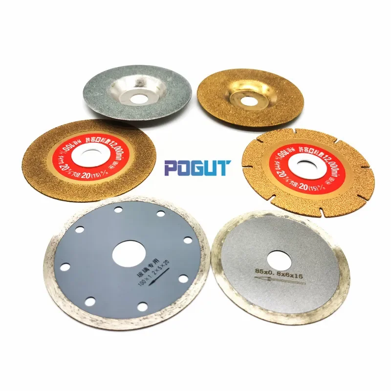 Sintered Diamond Wheel Wet Cutting Disc for Markita Glass Cutting Machine, Diamond Plating Grinding Cutting Plate Blade