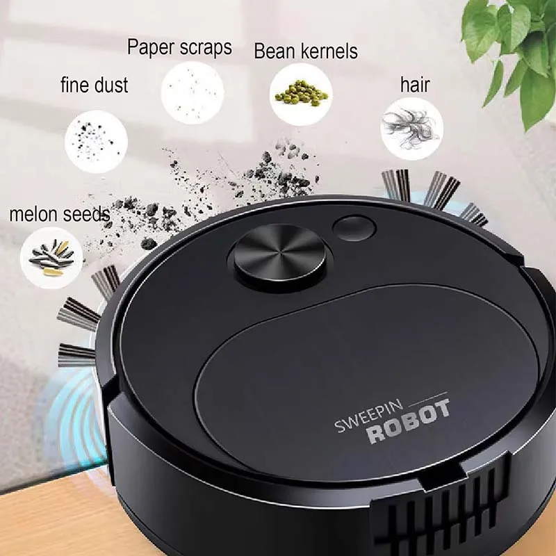 2024 New Mini Sweeper Sweeping 3 In 1 Smart Sweeping Robot And Vacuuming Wireless Vacuum Cleaner Sweeping Robots For Home Use