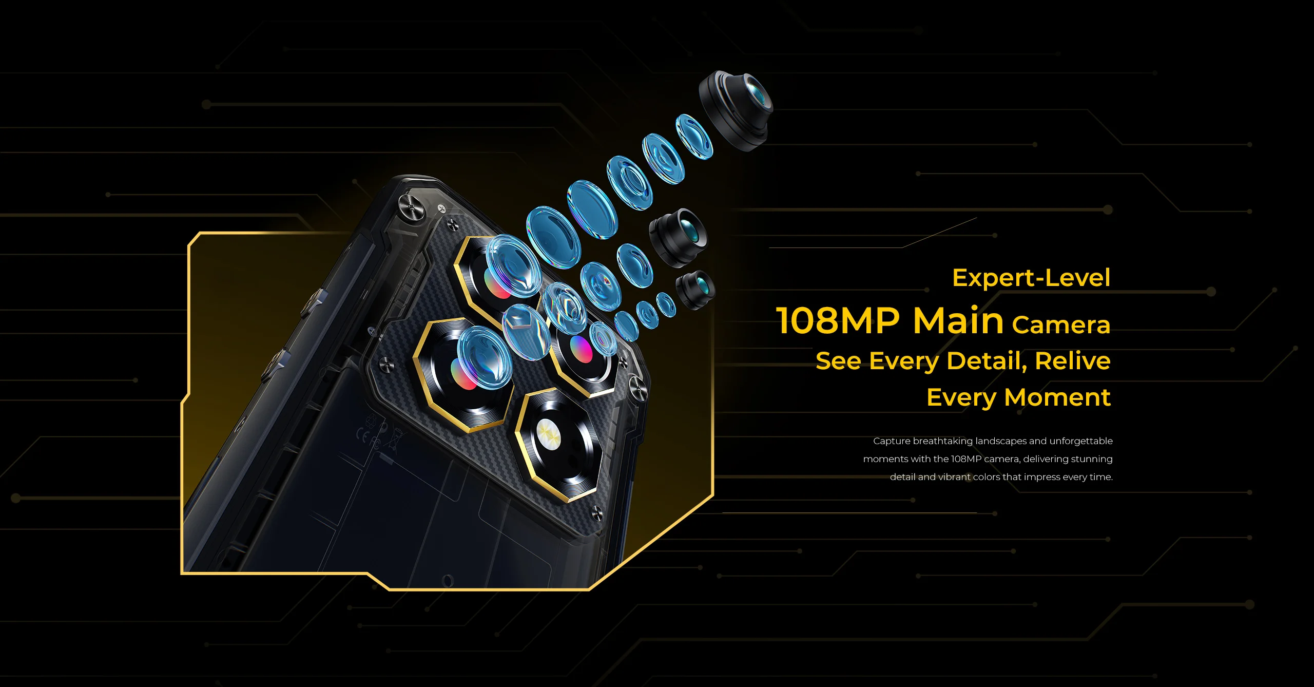 OUKITEL WP60 5G Rugged Smartphone Android 15 MTK 7025 7.2Inch HD 120Hz 256GB/512GB ROM Mobile Phone 108MP 10000mAh Cellphone NFC