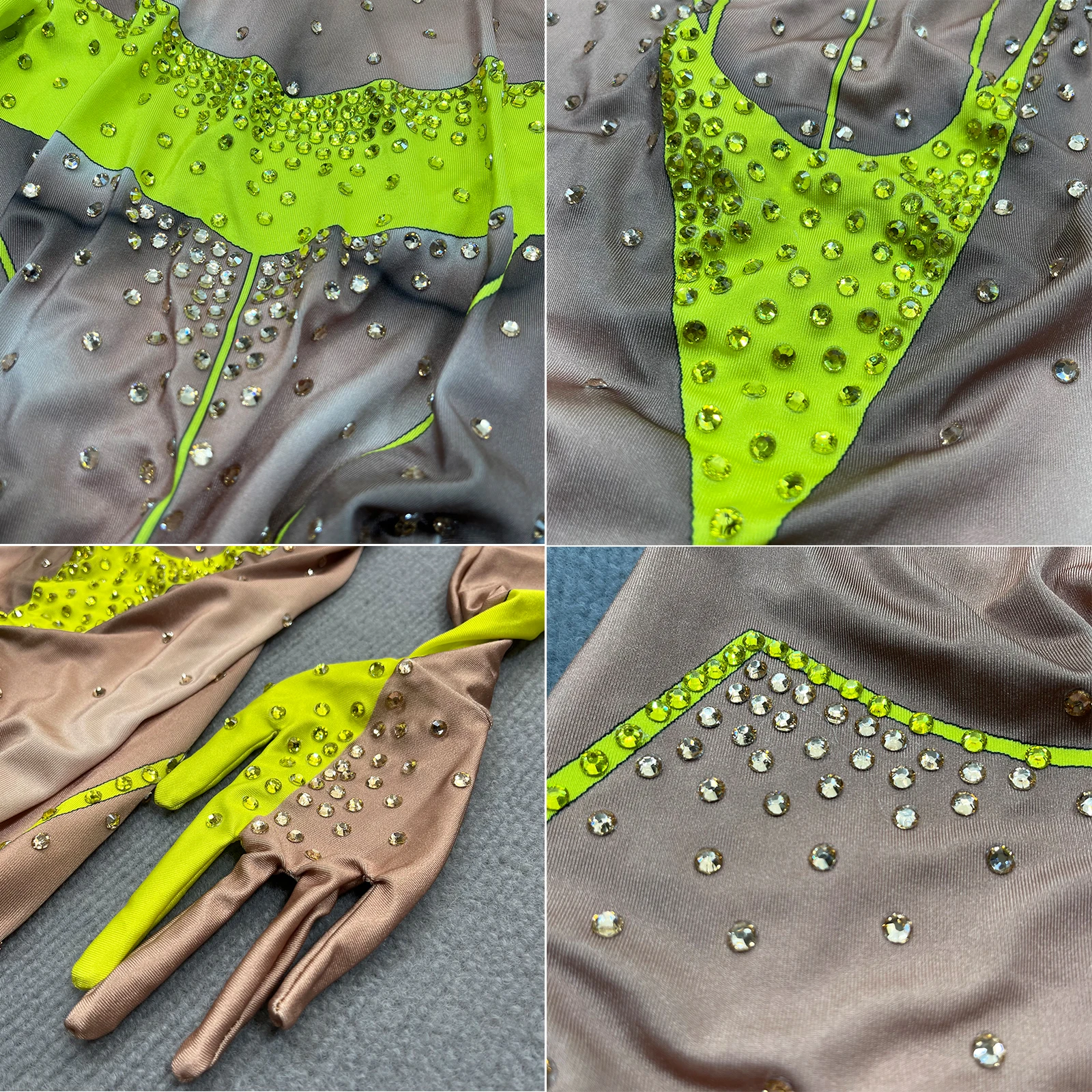 

Drag Outfit Sexy White Printed Jumpsuit NightClub Women Birthday Club Party Singer Pole Dancer Performance Dance Costume Stage