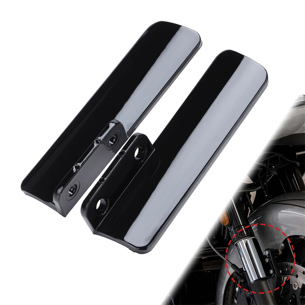 

Motorcycle Pair Front Fork Guard Covers Lower Dust Protection Cover for Harley CVO Road Glide FLTRXSE 2023-2025