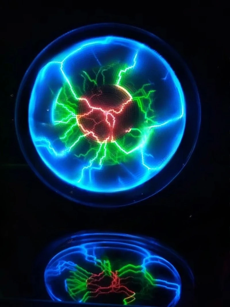 TuyaFlash القرص 6 بوصة الأزرق ثلاثي الألوان البرق القرص أحمر أخضر وردي القرص السحري اللمس الحالي مصباح Pl Asma PlateAlexa Google Assist