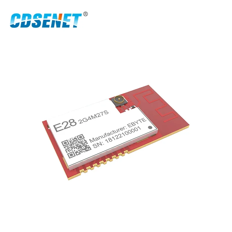 SX1281 2.4GHz  E28-2G4M27S SMD Module Mini DIY Wireless Transceiver CDSENET IoT PCB SPI 500mW RF Transmitter Receiver