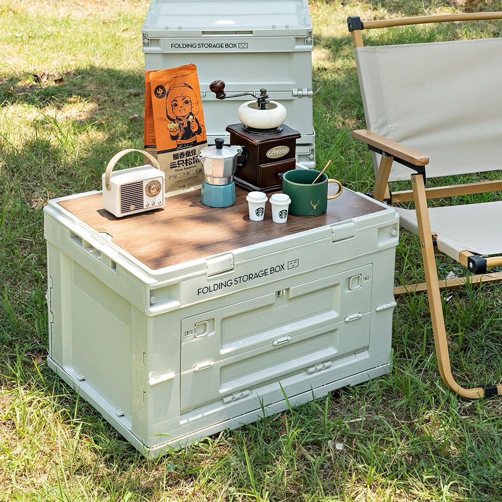 Camping Multifunktionale Kunststoff Faltschachtel Tragbare Aufbewahrungsboxen