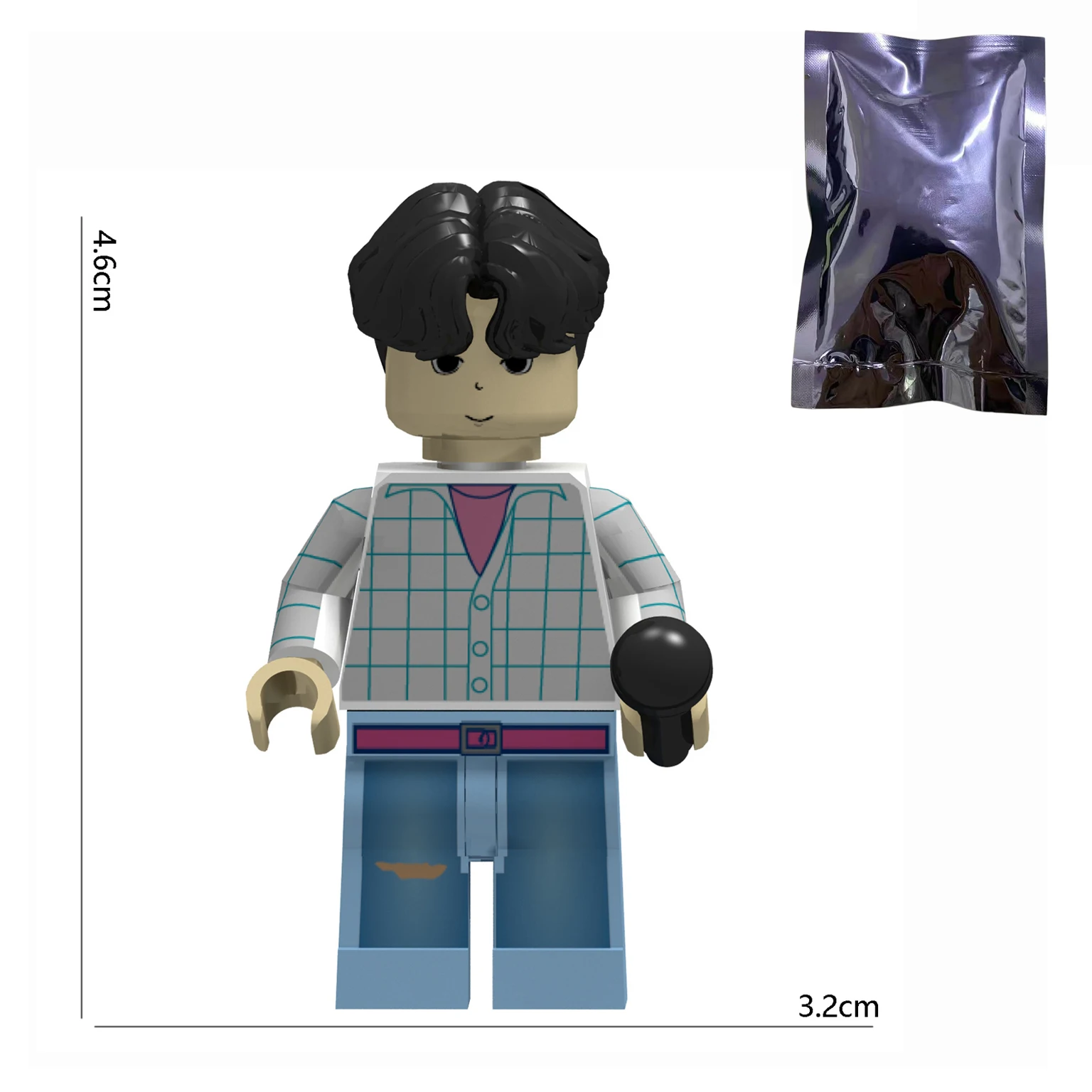 2026 Kpop شيطان الصيادين عمل صغير الشكل اللبنات لعبة الأجهزة الطرفية الديكور حقيبة أعمى أرقام لعبة هدية الكريسماس