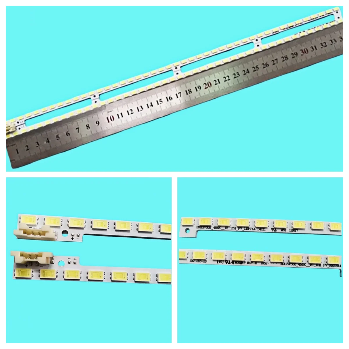 

LED strip(2) For TV 2011SVS32 44LED UE32D5000PW UE32D5000 UA32D4003B UA32D4000N LTJ320AP01-H BN64-01634A