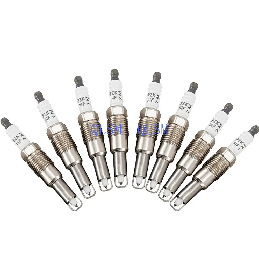 

8Pcs SP515 SP546 PZH14F Platinum Spark Plug For F-150 F-250 Expedition Lincoln 5.4L 3V V8 Auto Engine Ignition System Set