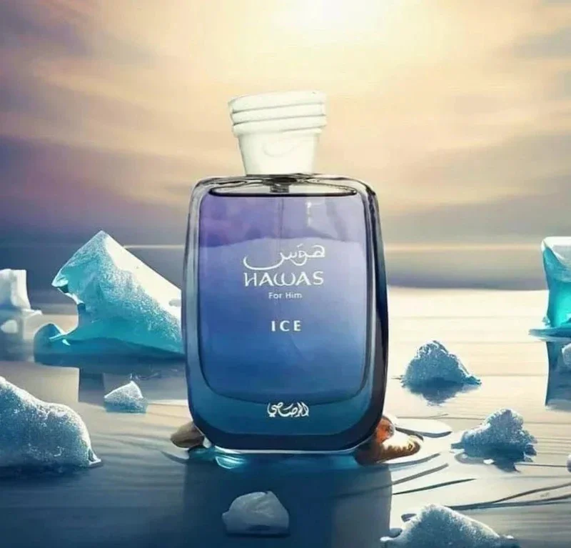100 مل عطر RASASI Hawas Ice Pheromone عطر نسائي عربي كولونيا يجذب عيد ميلاد الجنس الآخر