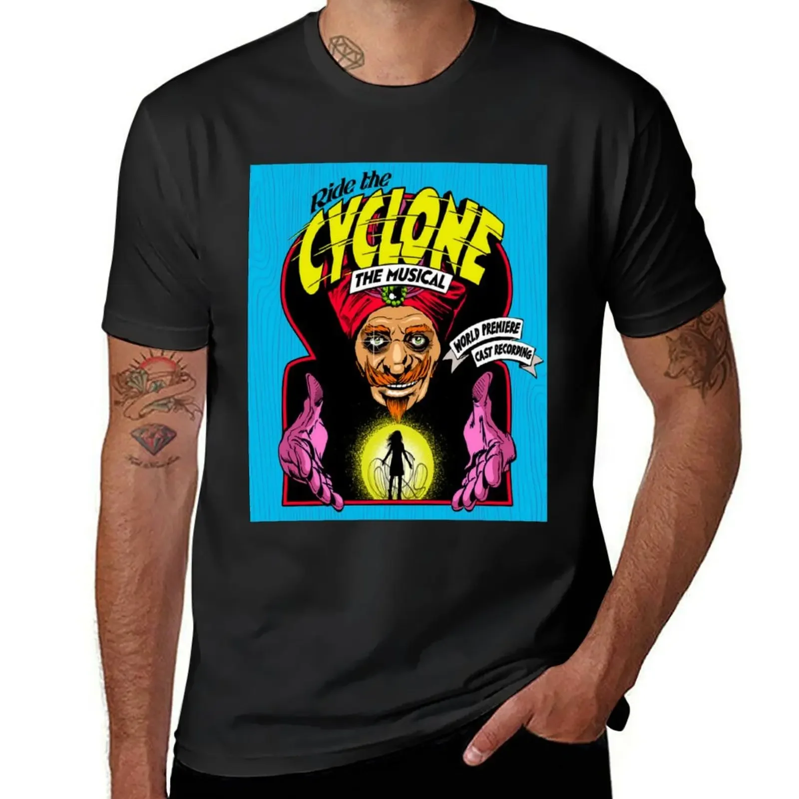 Ride the Cyclone T-Shirt anime t shirts designer shirts clothing for men