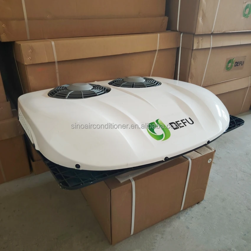 OEM DEFU نظام تكييف كهربائي آخر 24 فولت وقوف السيارات 12 فولت 12 فولت مكيف هواء شاحنة على السطح #3