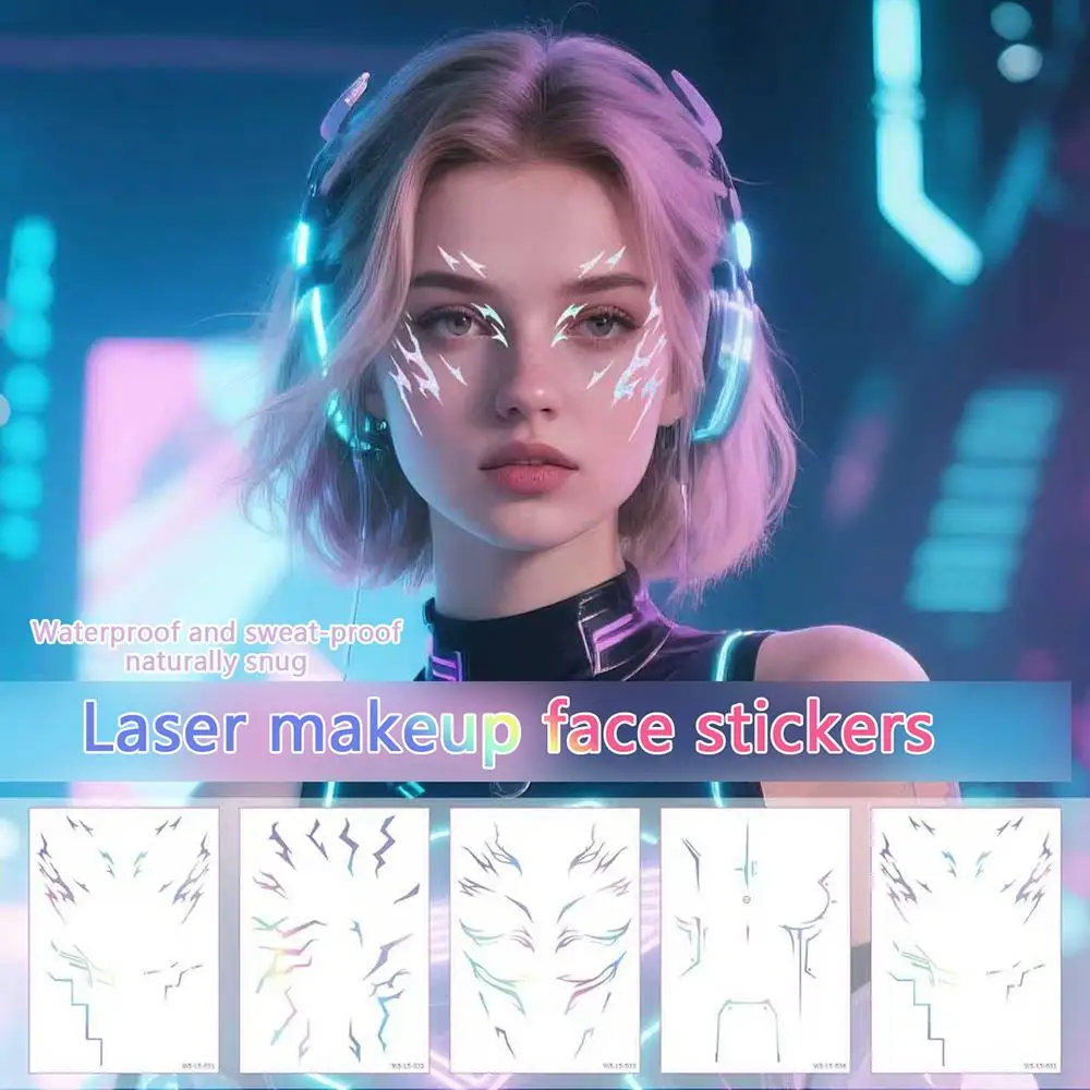 

Временная татуировка, имитирующая татуировка Руми, демонтирующая наклейка, татуировка, наклейка, макияж, декор для лица, наклейки, вечерние персонажи, макияж, классический