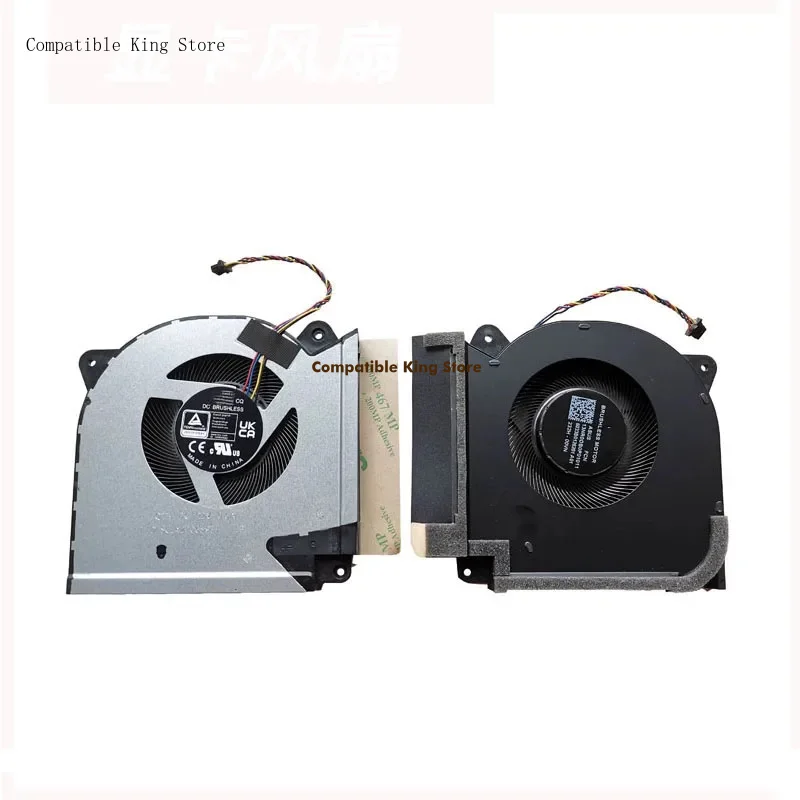 d CPU Fan/GPU Fan For Asus ROG Strix 7 PLUS G733PZ G733PY G733CW G733CX G733C