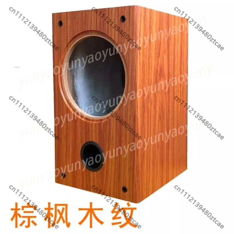 8 Inch Empty Wood Speaker Cabinet, Audiophile Grade DIY Enclosure for Full Range Coaxial Drivers Home Car Audio Use