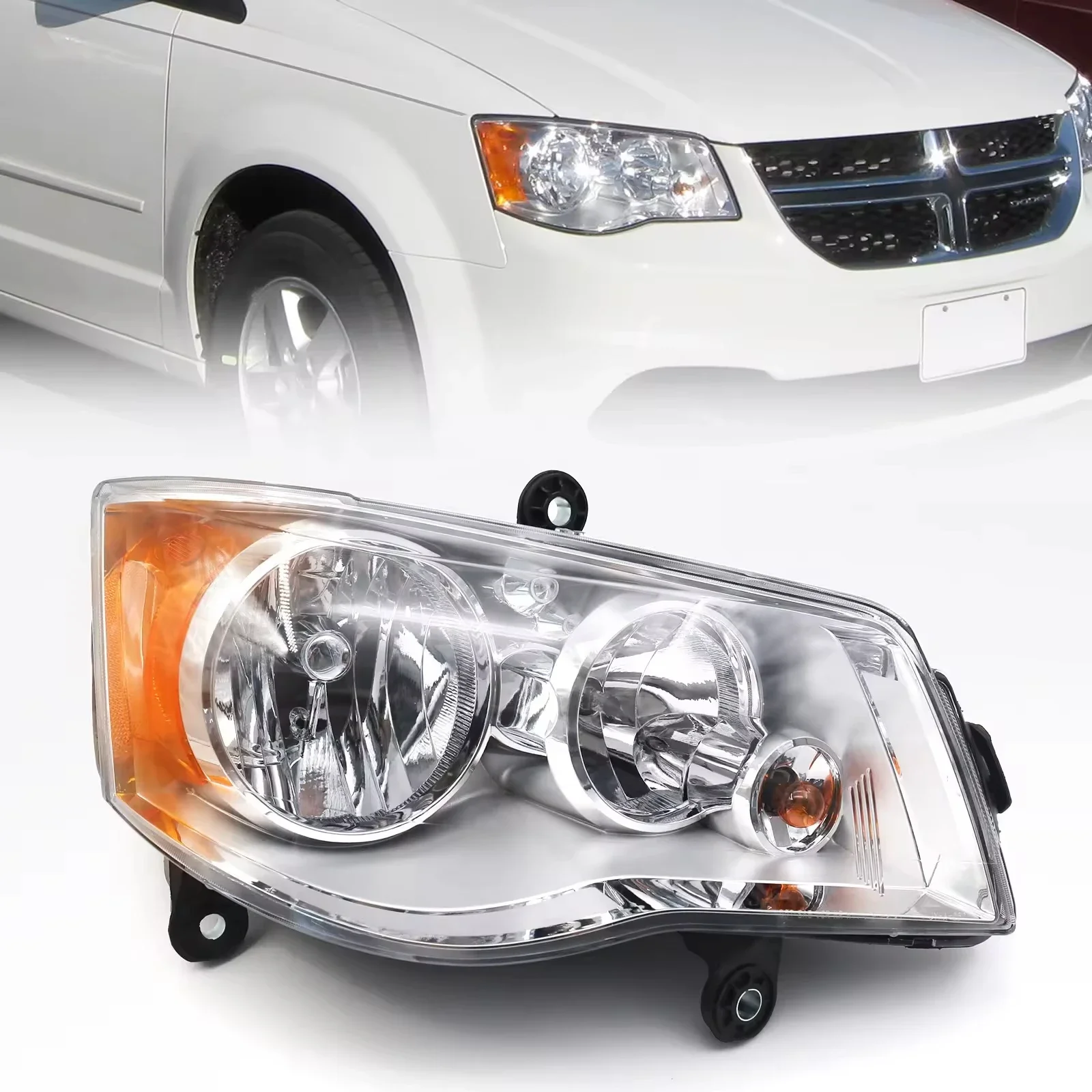 Fit For  Dodge Grand Caravan 2011-2020 High Quality Headlamps Car Body Parts HID Headlamp