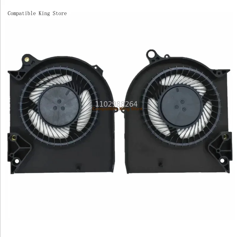 X CPU GPU Cooling Fan Replacement for Dell M15 R5 R6 Ryzen Edition P/N: DFSCK22D058833 FND1, DFSCK22115181S FND0 12V 1A