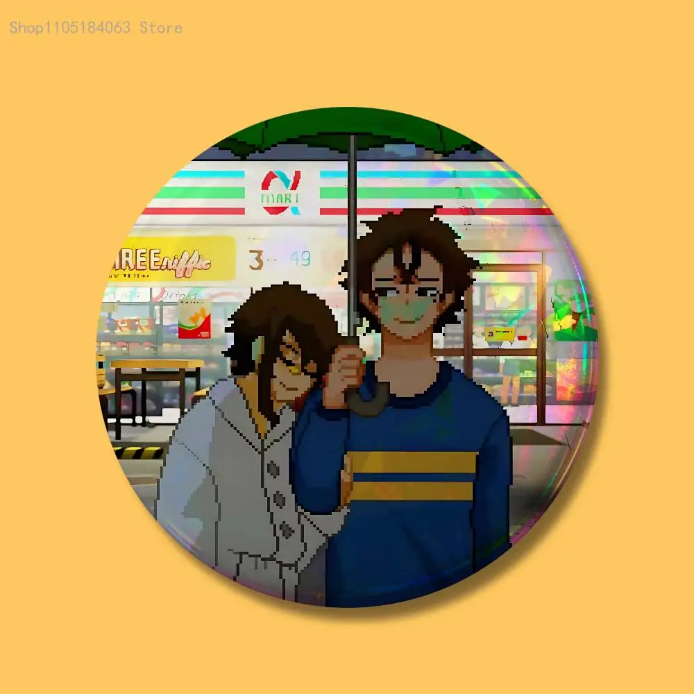 U-Until T-Then Cathy Custom Badges 75mm 44mm 25mm Brooch Backpack Hat Enamel Pins Accessories Toys Gifts