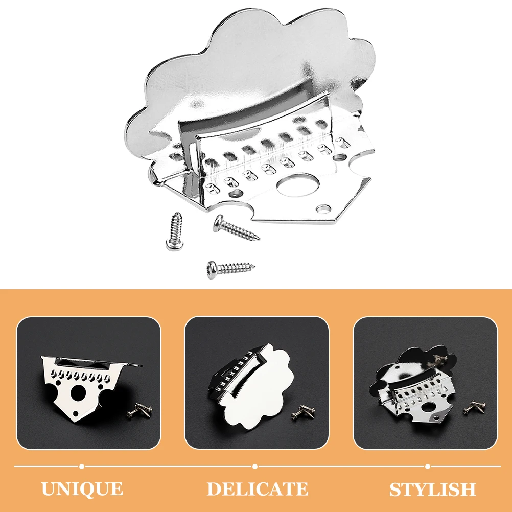

Mandolin Accessories Cloud-shaped Tailpiece Instrument Replacement Metal Instruments