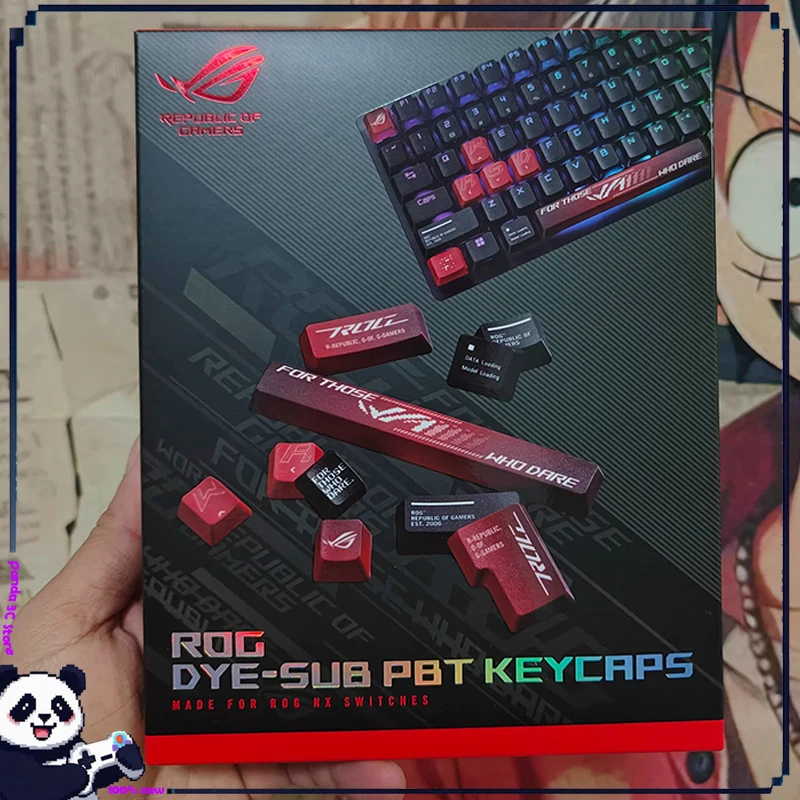 

Rog Keycap Pbt Thermal Sublimation For Rog Azoth Rog Strix Scope Ii Rog Strix 2 98 Customized Mechanical Keyboard Accessories