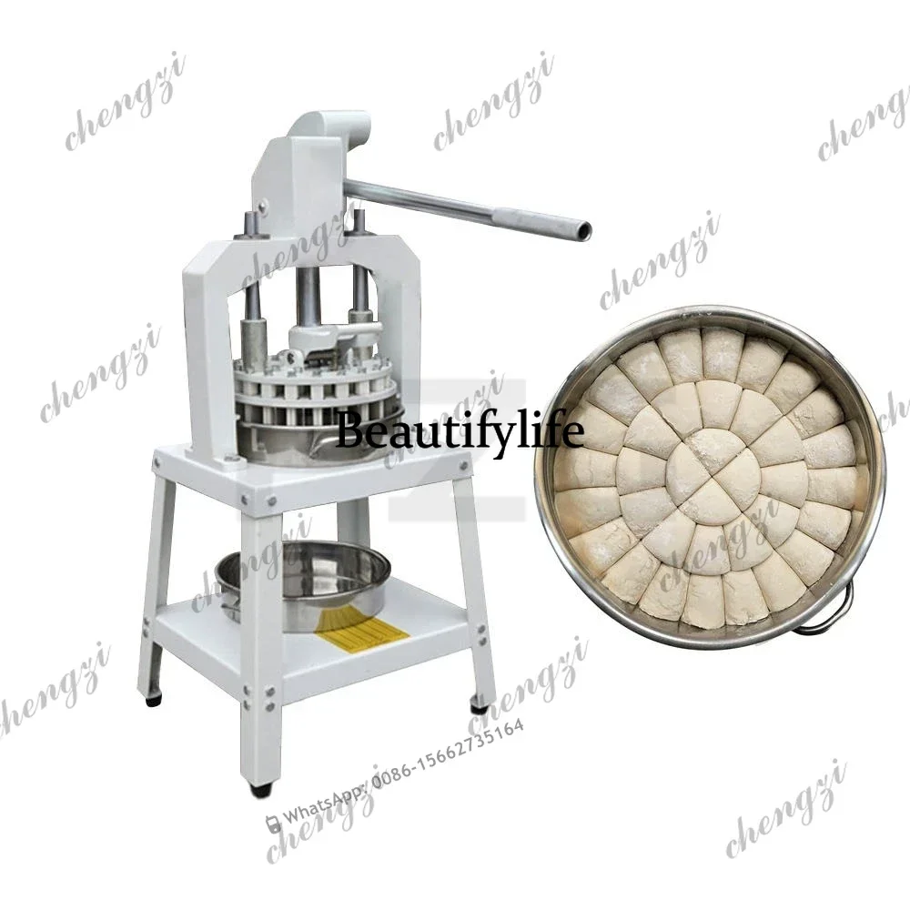 Commercial Manual Dough Divider Rounder 36 Pieces Bread Bun Cutter For Bread Pizza Tortilla Biscuit Bread Dough