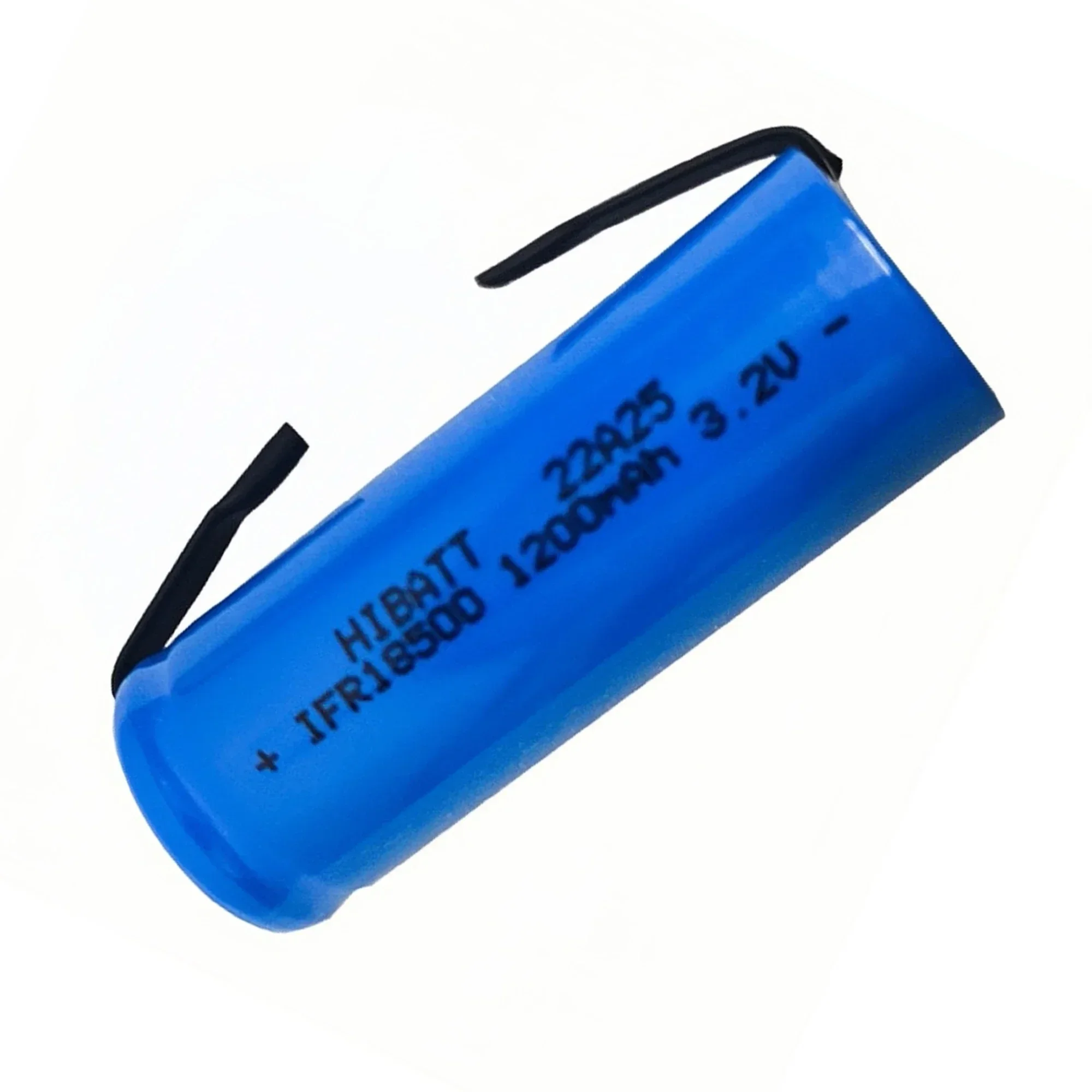 18500 LiFePO4 battery 3.2V1200mAh with solder tabs for Flashlight Speaker Loudspeaker Radio Keyboard Mouse Camera Toy Power bank