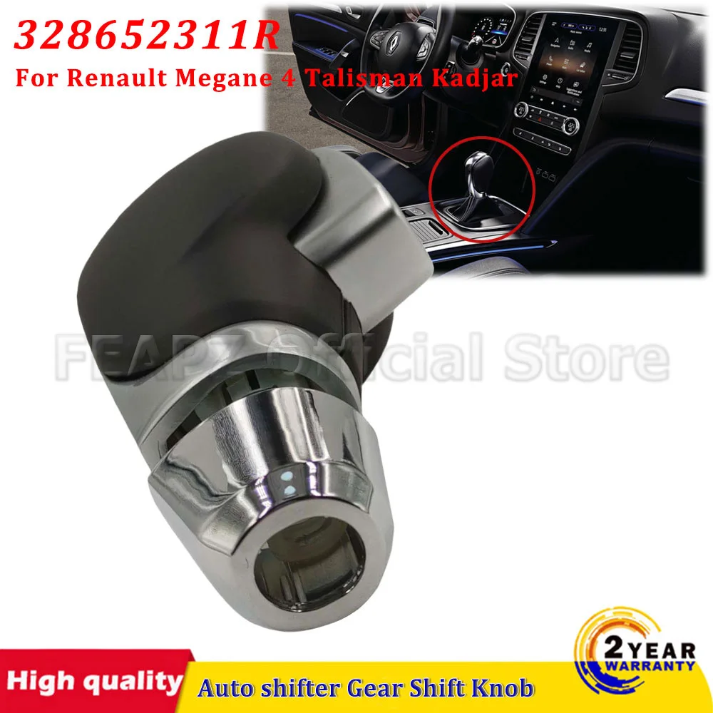Automatic Gear Shift Knob Shifter Lever Handball For Renault Kadjar Megane 4 Koleos III Science IV 328652311R Car Accessories
