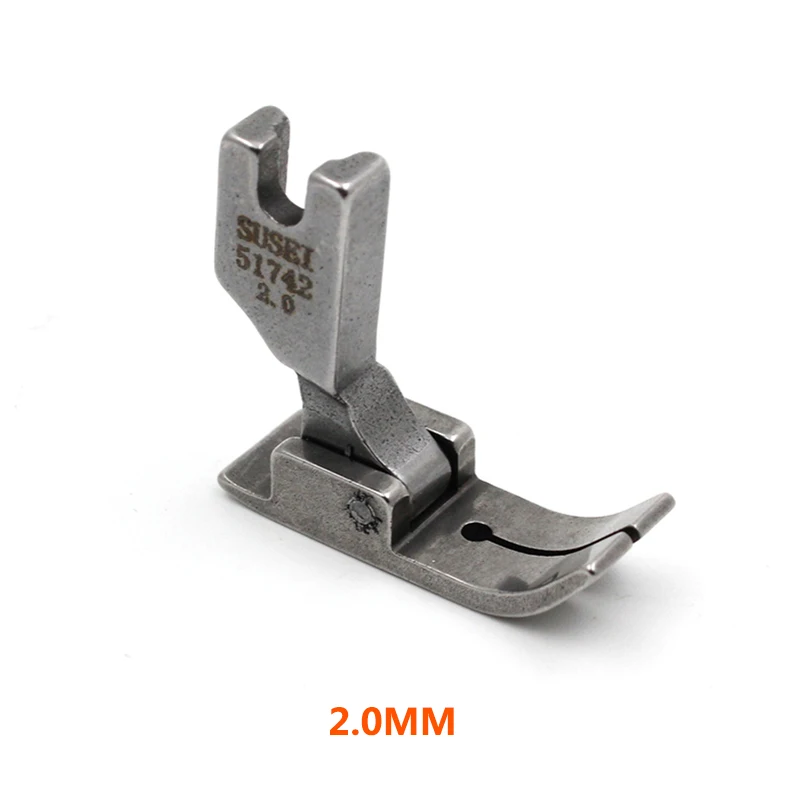 51742 All-Steel Sewing Knitting Machine Accessories Set New Thin Material Presser Foot Elastic Fabric Apparel Parts for Home Use
