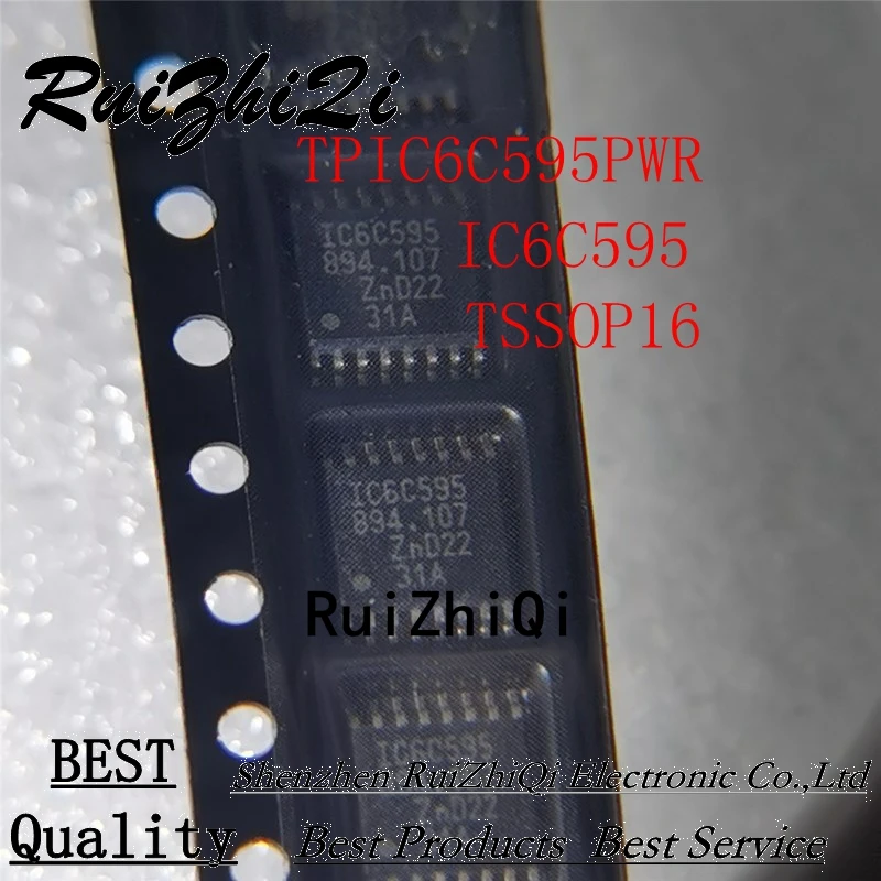 TPIC6C595PWR IC6C595 TSSOP16 IC, Novo, lote 5PC