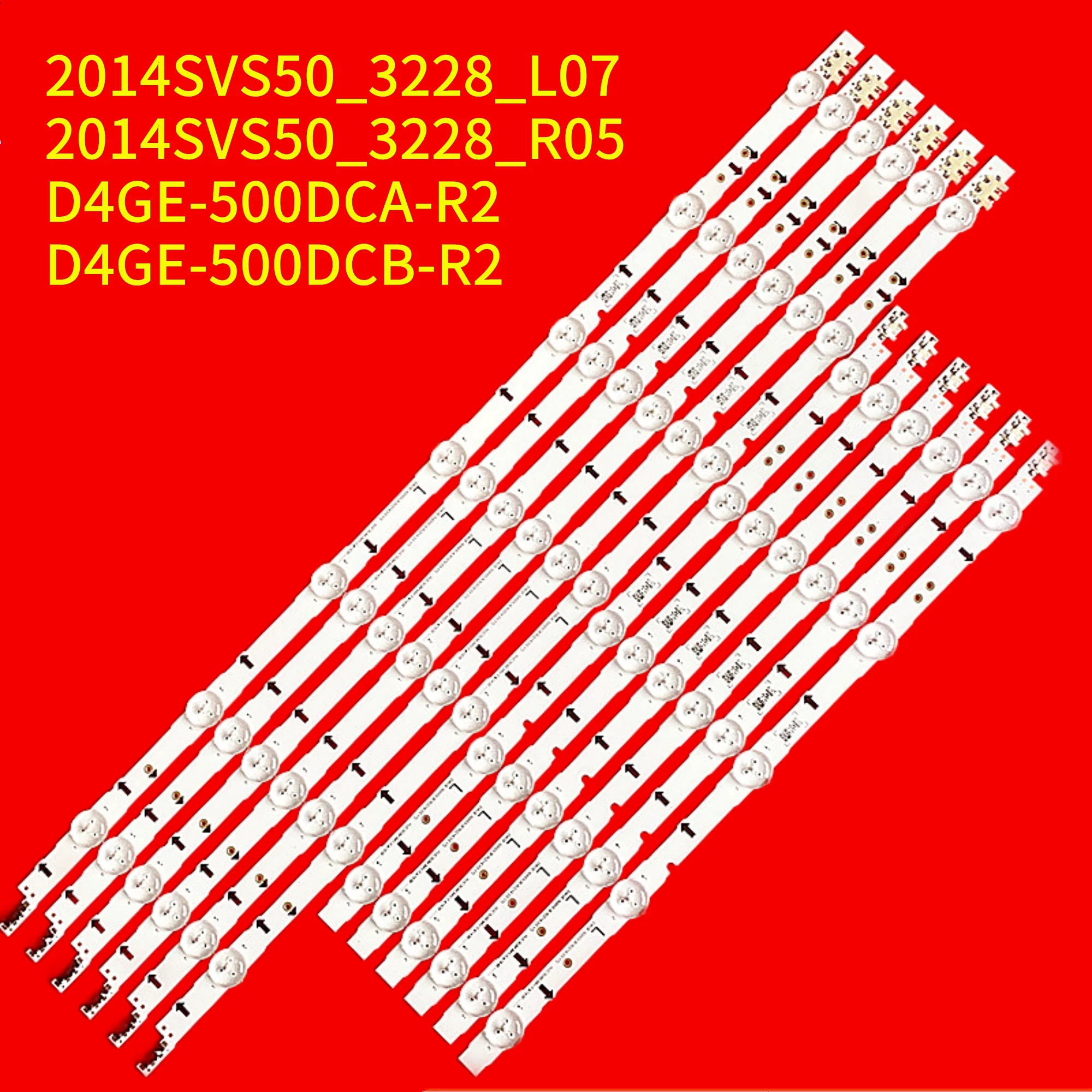 

LED Strip for UE50H5000 UE50H5500 UE50H6200 UE50H6400 UE50J5100 UE50J5500 UE50J6200 UE50H5570 UE50H6270 2014SVS50_3228_R05 L07