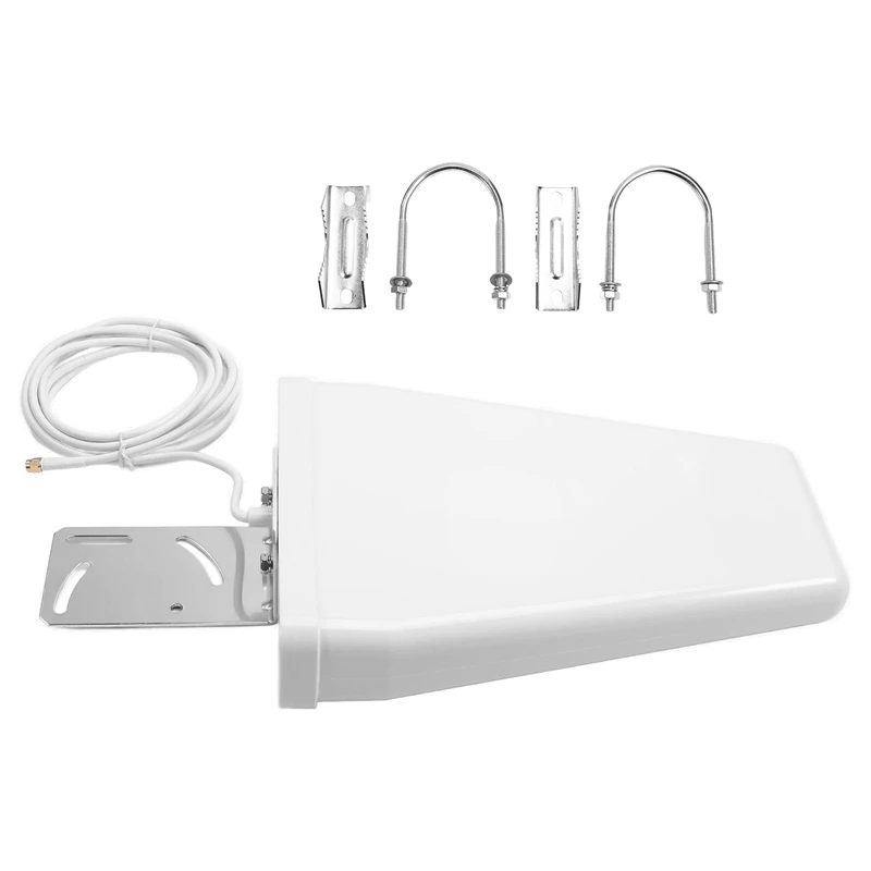 

5G Full-Band Log Periodic Antenna 12Dbi 698-4900Mhz Outdoor Directional Antenna Network Signal Booster Amplifier SMA