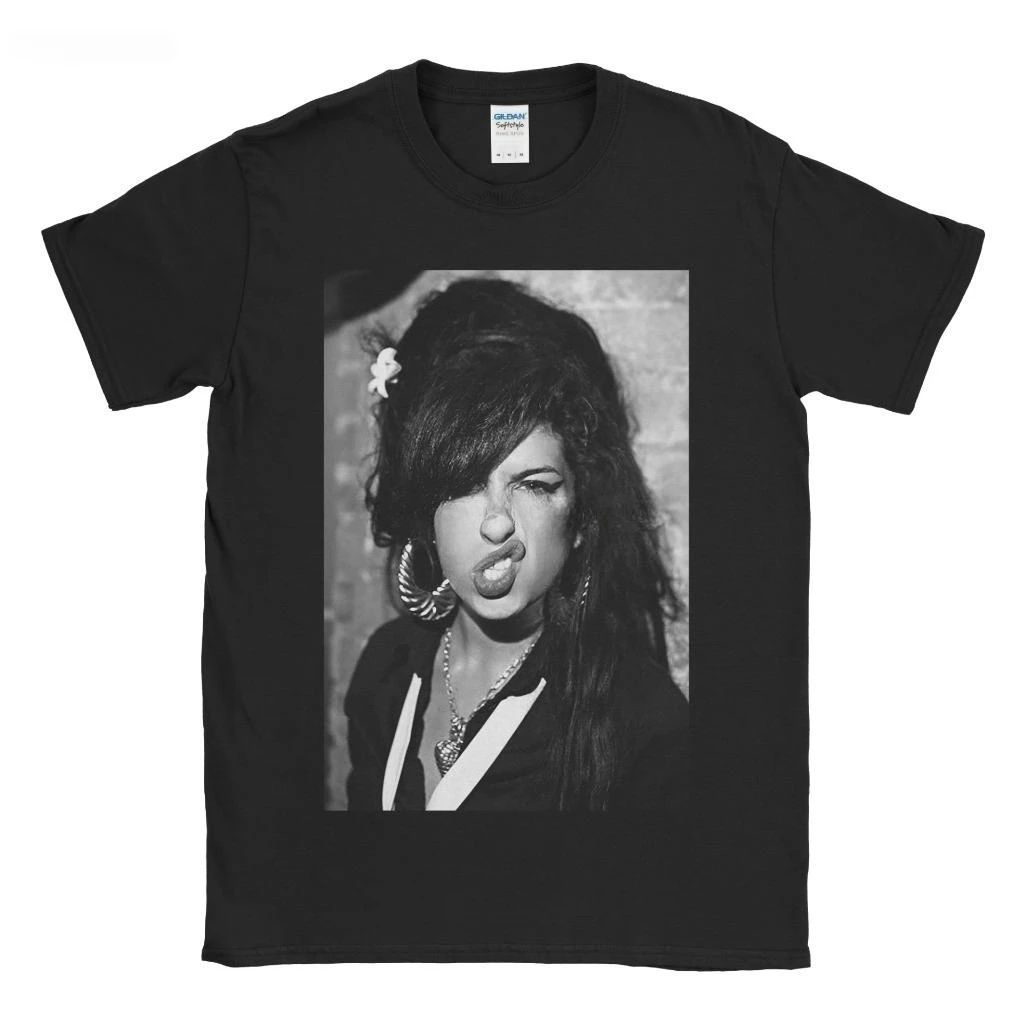 Men T shirt Hot Sale Amy Winehouse Legardary s  funny t-shirt novelty tshirt women fashion t-shirt men cotton brand teeshirt