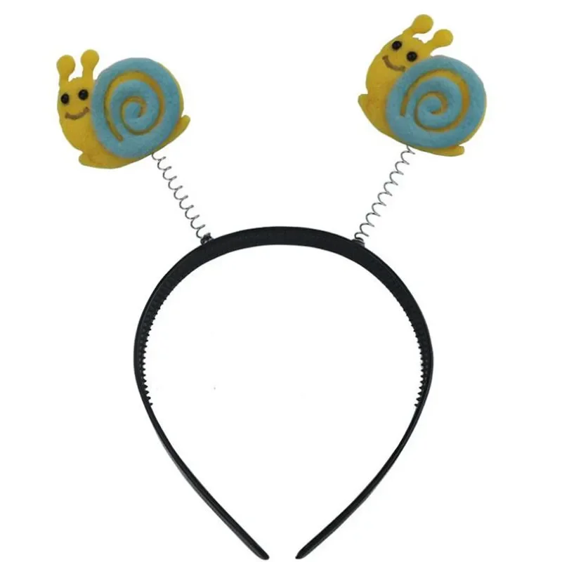 Adult Kids  Party Snails Antenna Headband  s Funny    Birthday Gift  Animal Cosplay  Hair Bands  Plush  Christmas Halloween